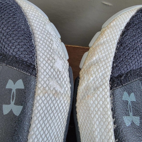 Under Armour Womens Size 5 Project Rock 2 Black White Training Shoes 3022398-001 - Picture 11 of 14